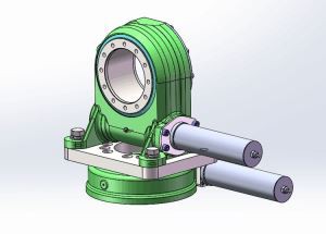 7-tums växellåda med drivmotor med likströmsmotor